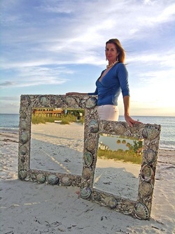 Click to see MORE seashell mirrors!